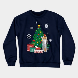 Miss Piggy Around The Christmas Tree Muppets Crewneck Sweatshirt